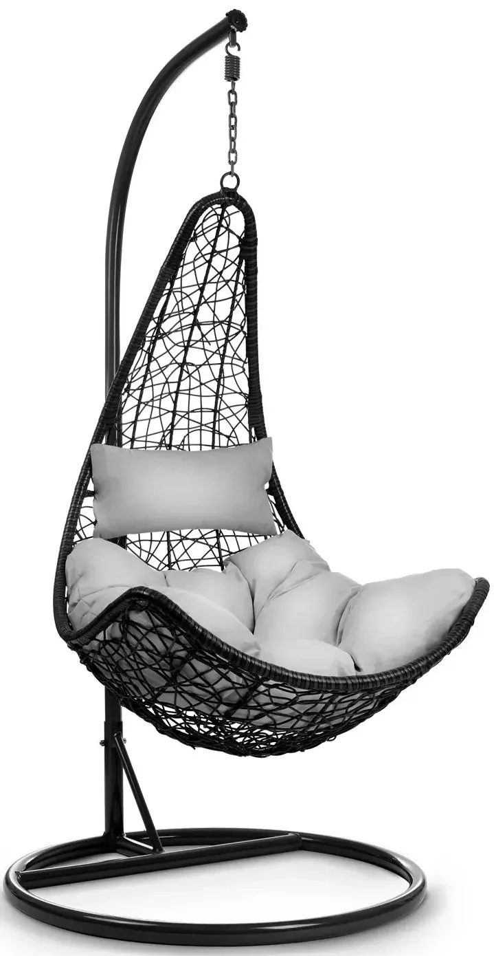 Fotoliu suspendat Sofotel Cabana 4040 (Black/Light Grey) - 7