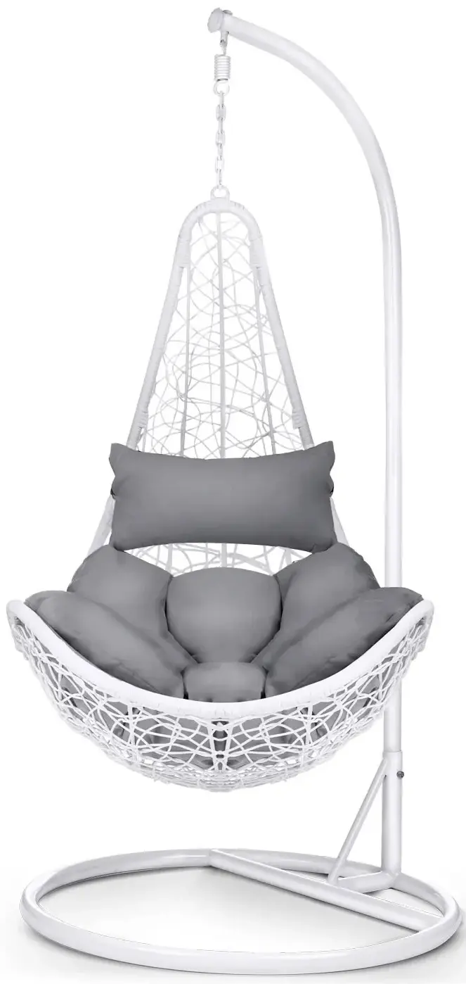 Fotoliu suspendat Sofotel Cabana 4042 (Grey/White) - 6