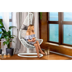 Fotoliu suspendat Sofotel Cabana 4042 (Grey/White) Thumb