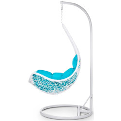 Fotoliu suspendat Sofotel Cabana 4043 (White/Light Blue) Thumb