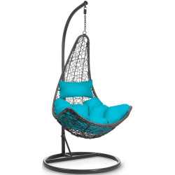 Fotoliu suspendat Sofotel Cabana 4097 (Grey/Light Blue) Thumb