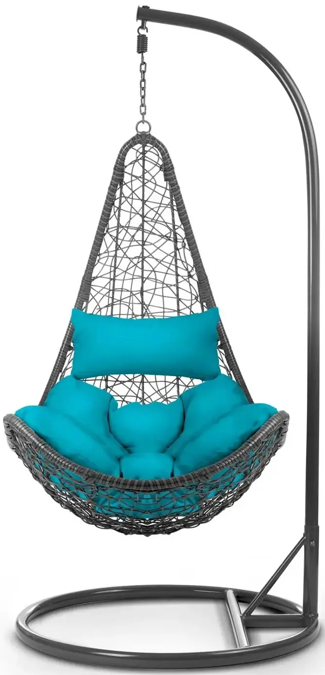 Fotoliu suspendat Sofotel Cabana 4097 (Grey/Light Blue) - 6