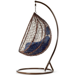 Fotoliu suspendat Sofotel Hawana 4093 (Brown/Dark Blue) Thumb