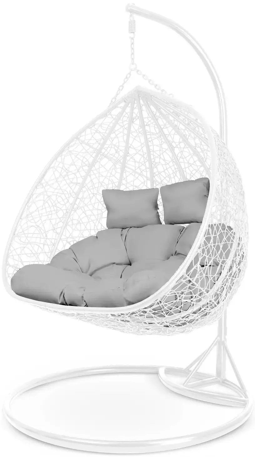 Кресло подвесное Sofotel Hawana Duo 4073 (White/Grey) - 2