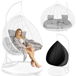 Кресло подвесное Sofotel Hawana Duo 4073 (White/Grey) Thumb