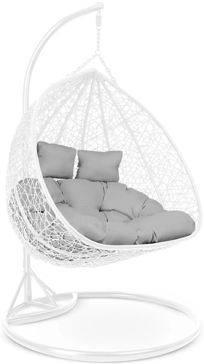 Кресло подвесное Sofotel Hawana Duo 4073 (White/Grey) - 4