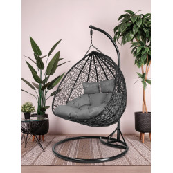 Кресло подвесное Sofotel Hawana Duo 4074 (Black/Grey)