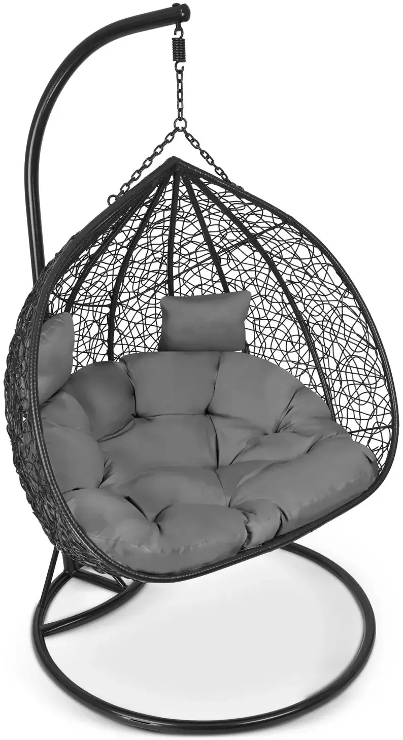Кресло подвесное Sofotel Hawana Duo 4074 (Black/Grey) - 7
