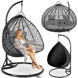 Кресло подвесное Sofotel Hawana Duo 4074 (Black/Grey) Thumb