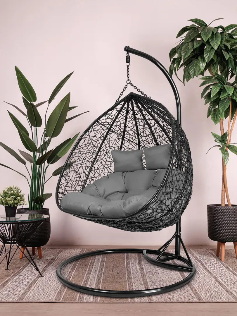 Кресло подвесное Sofotel Hawana Duo 4074 (Black/Grey)
