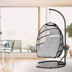 Кресло подвесное Sofotel Luisiana (Black/Grey)