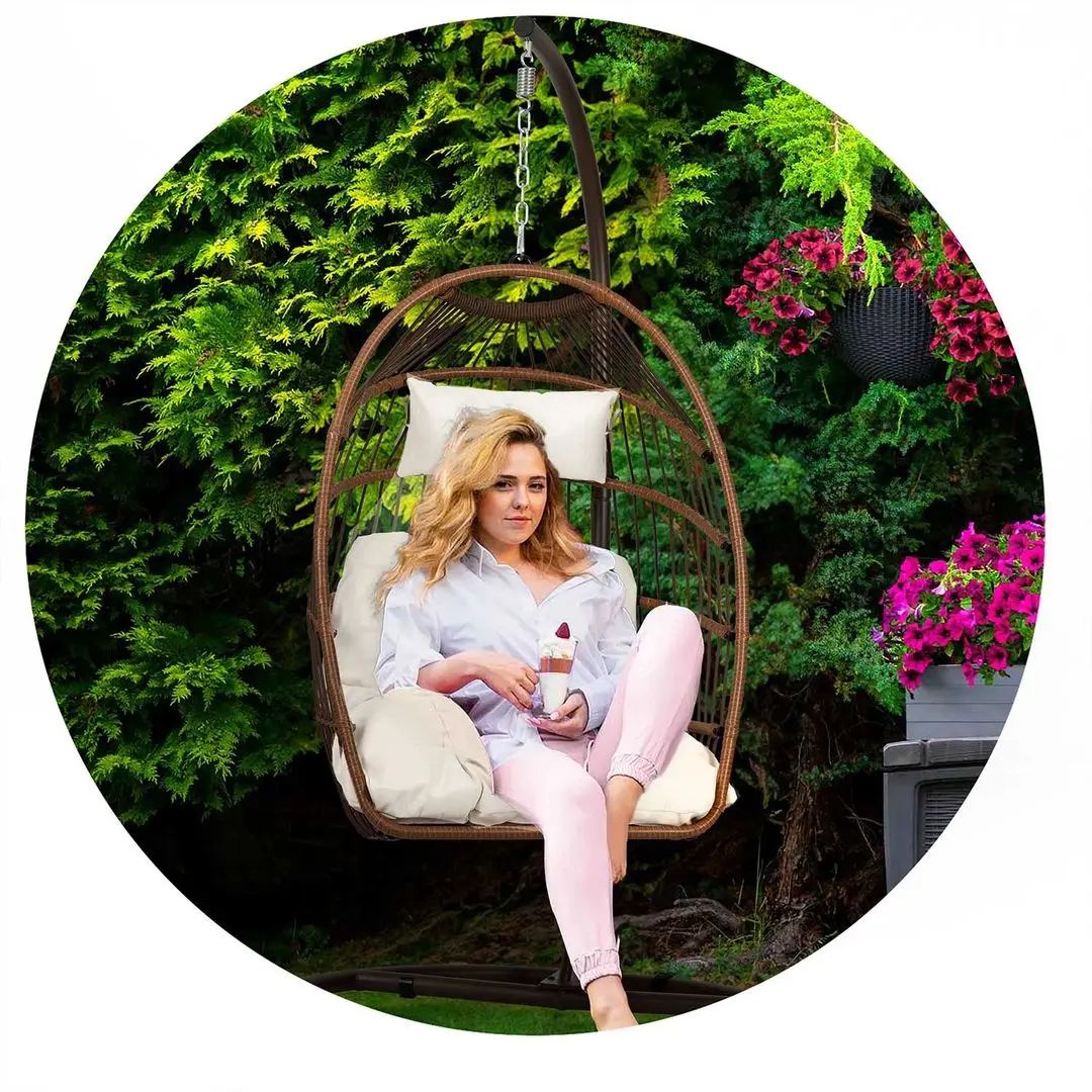 Кресло подвесное Sofotel Luisiana (Brown/Beige)