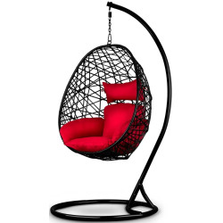 Fotoliu suspendat Sofotel Sabana 4038 (Red/Black) Thumb