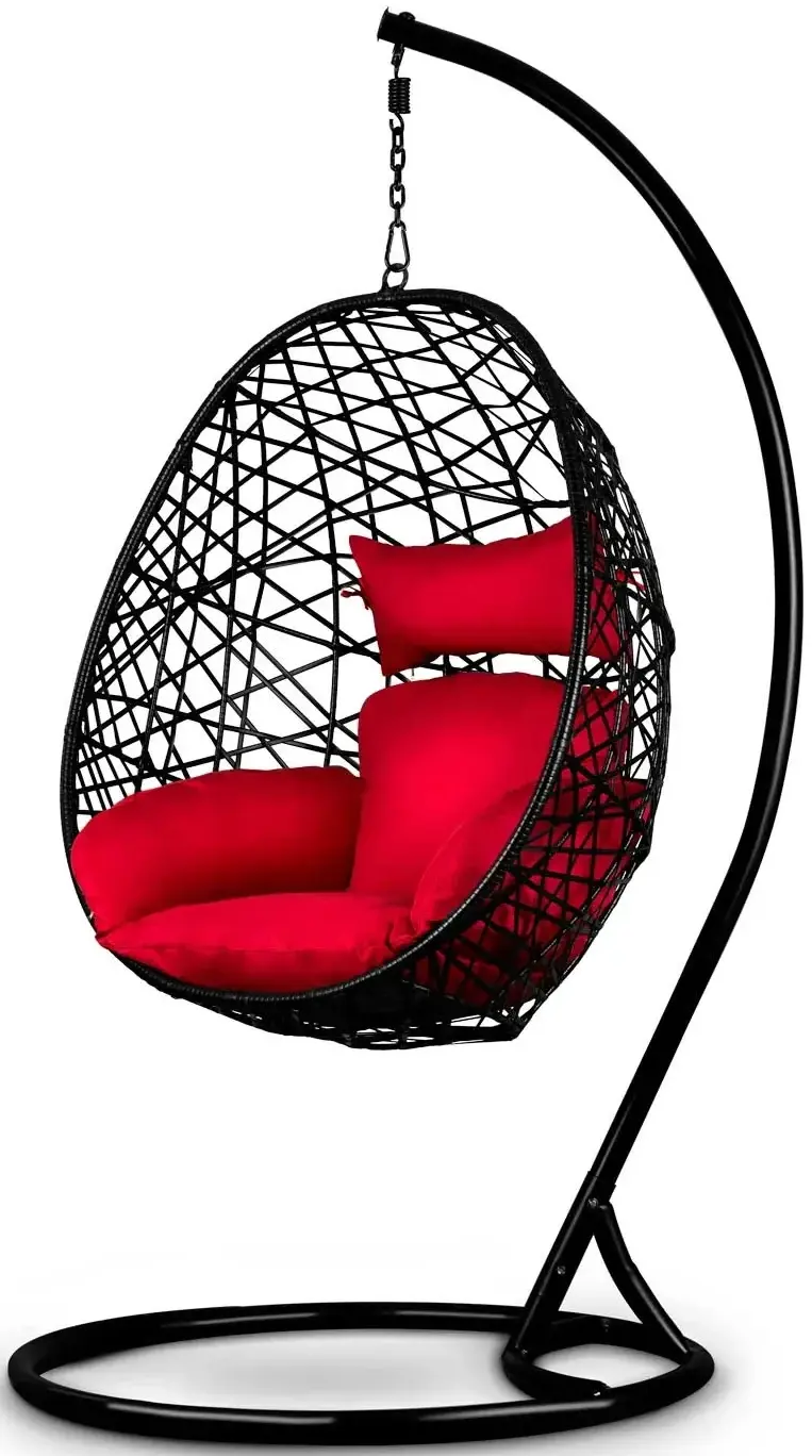 Fotoliu suspendat Sofotel Sabana 4038 (Red/Black) - 2