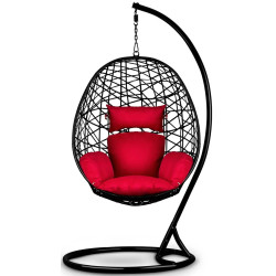 Fotoliu suspendat Sofotel Sabana 4038 (Red/Black) Thumb