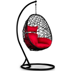 Fotoliu suspendat Sofotel Sabana 4038 (Red/Black) Thumb