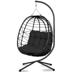 Fotoliu suspendat Sofotel Tihuana 290323 (Black) Thumb