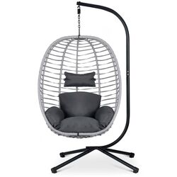 Fotoliu suspendat Sofotel Toskana (Black/Grey) Thumb