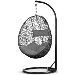 Fotoliu suspendat Sofotel Brava 4075 (Black/Grey)