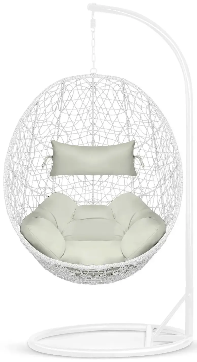 Fotoliu suspendat Sofotel Brava 4076 (White/Grey) - 2