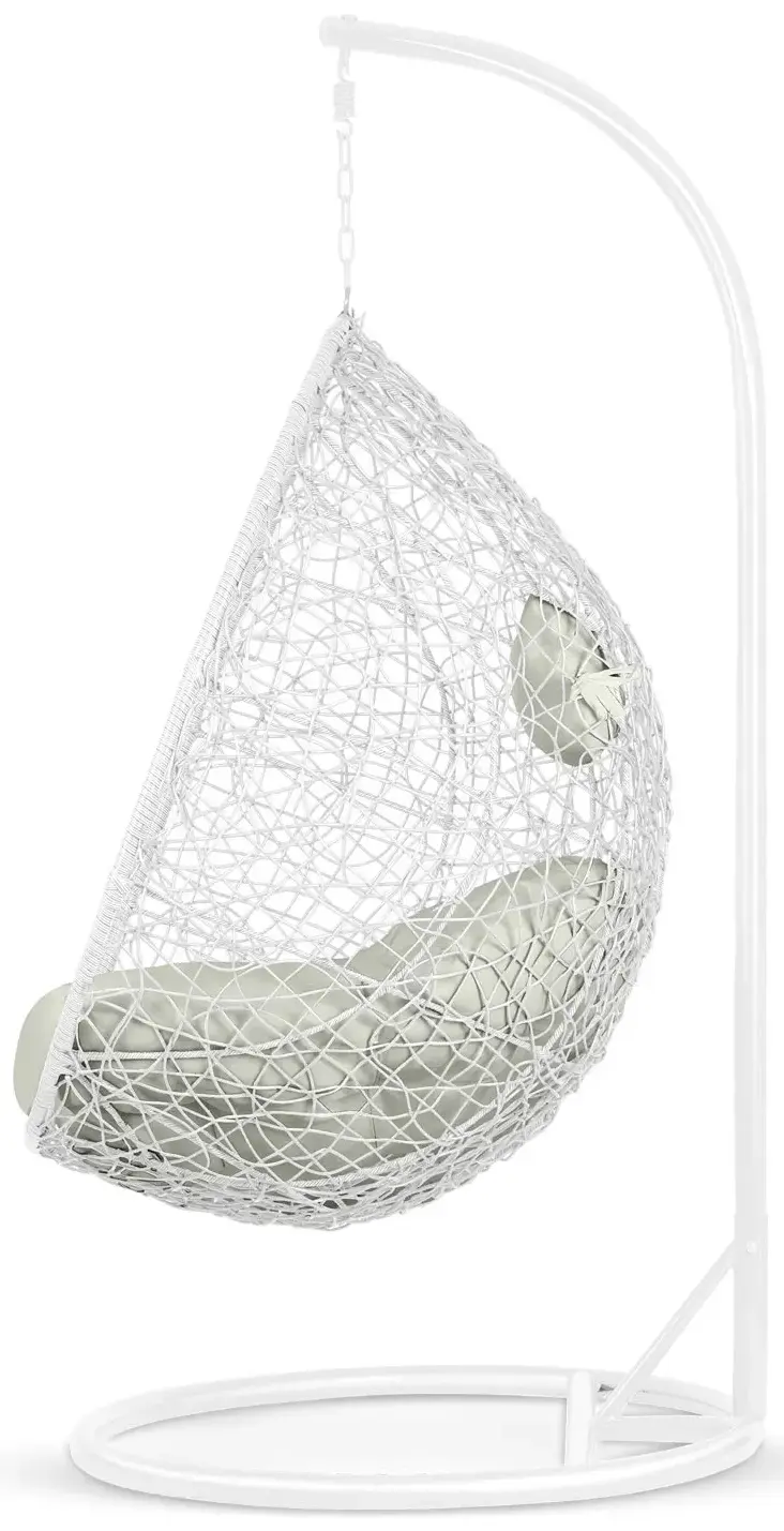 Fotoliu suspendat Sofotel Brava 4076 (White/Grey) - 3