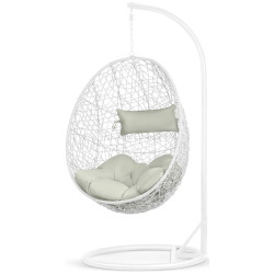 Fotoliu suspendat Sofotel Brava 4076 (White/Grey)