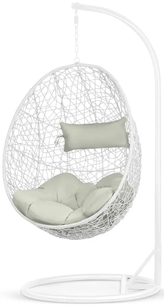 Fotoliu suspendat Sofotel Brava 4076 (White/Grey)