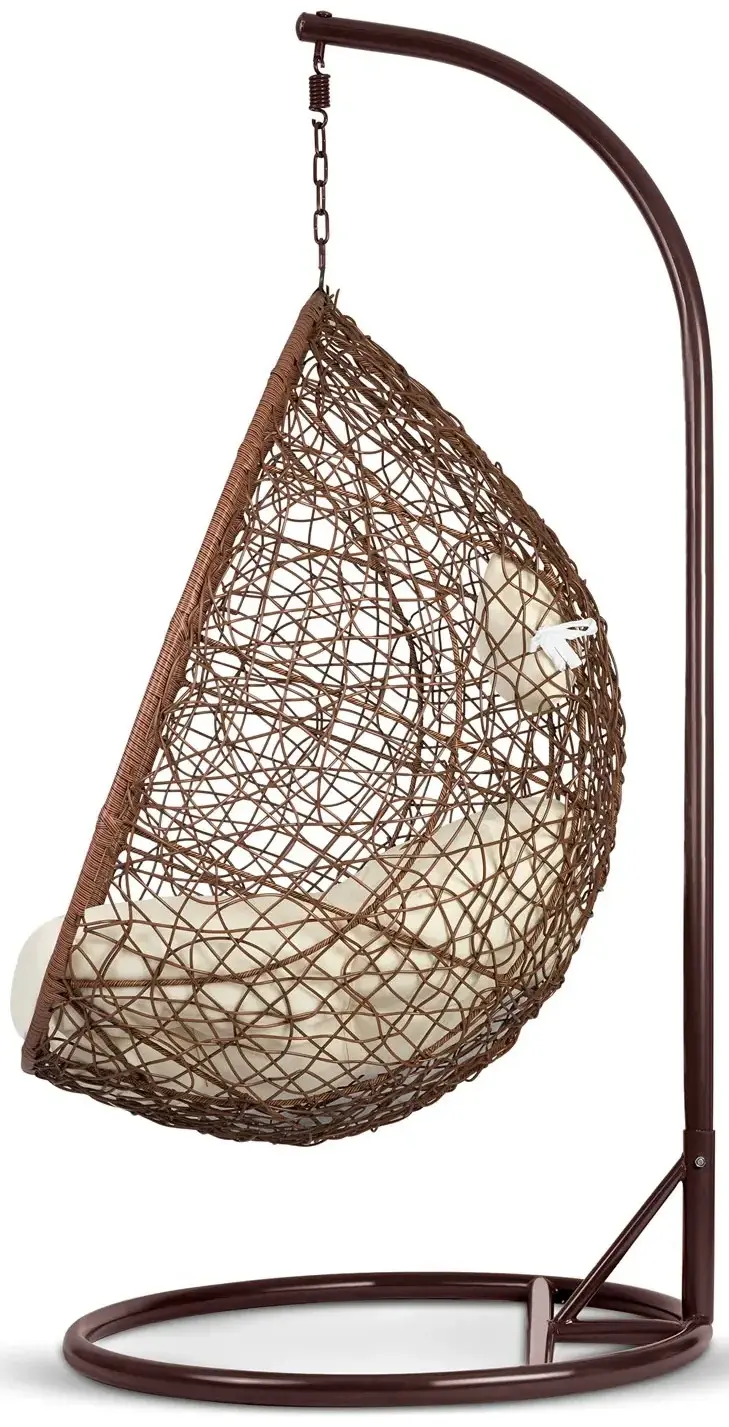 Fotoliu suspendat Sofotel Brava 4077 (Brown/Beige) - 3