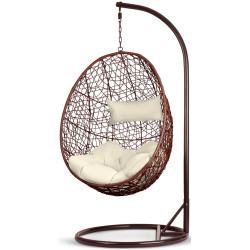 Fotoliu suspendat Sofotel Brava 4077 (Brown/Beige)