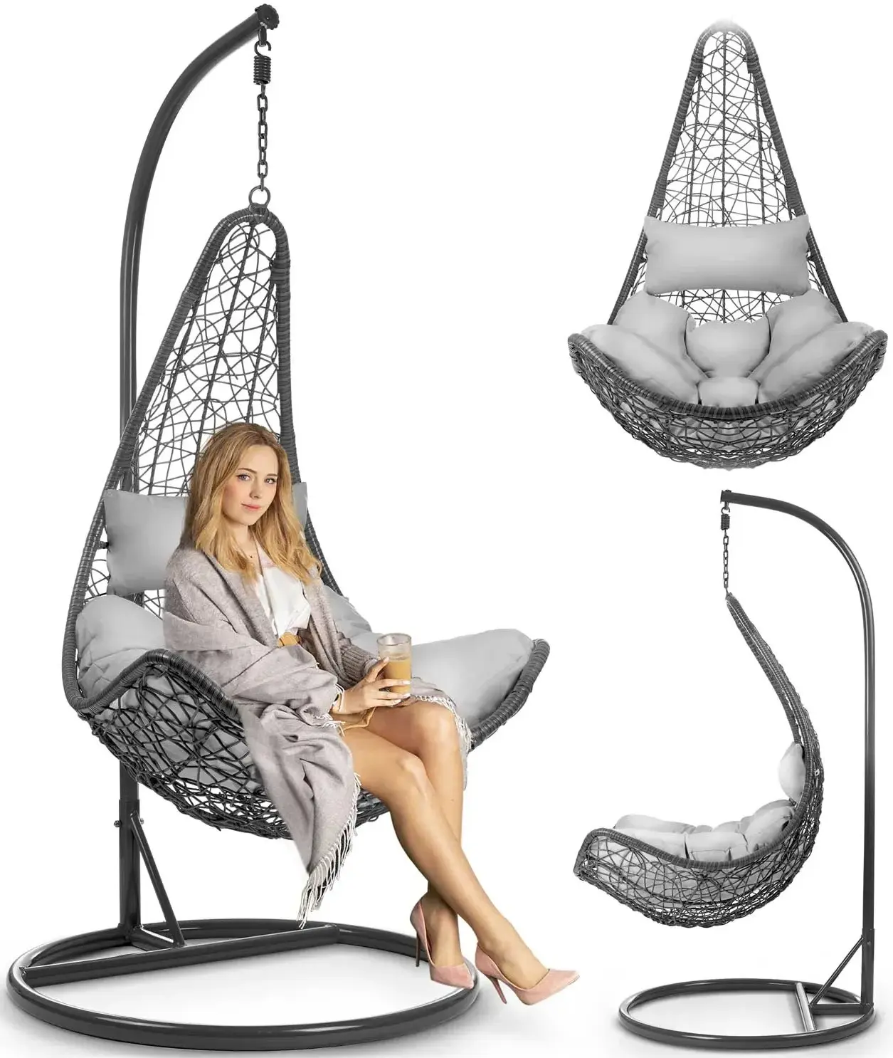 Подвесное кресло Sofotel Cabana 4044 (Grey) - 5