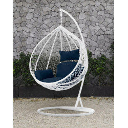 Подвесное кресло Sofotel Hawana 4037 (White/Dark Blue)