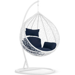 Подвесное кресло Sofotel Hawana 4037 (White/Dark Blue) Thumb