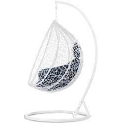 Подвесное кресло Sofotel Hawana 4037 (White/Dark Blue) Thumb