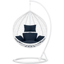 Подвесное кресло Sofotel Hawana 4037 (White/Dark Blue) Thumb