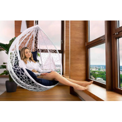 Подвесное кресло Sofotel Hawana 4037 (White/Dark Blue) Thumb