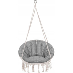 Fotoliu suspendat Springos SPR0043 (Cream/Gray) Thumb