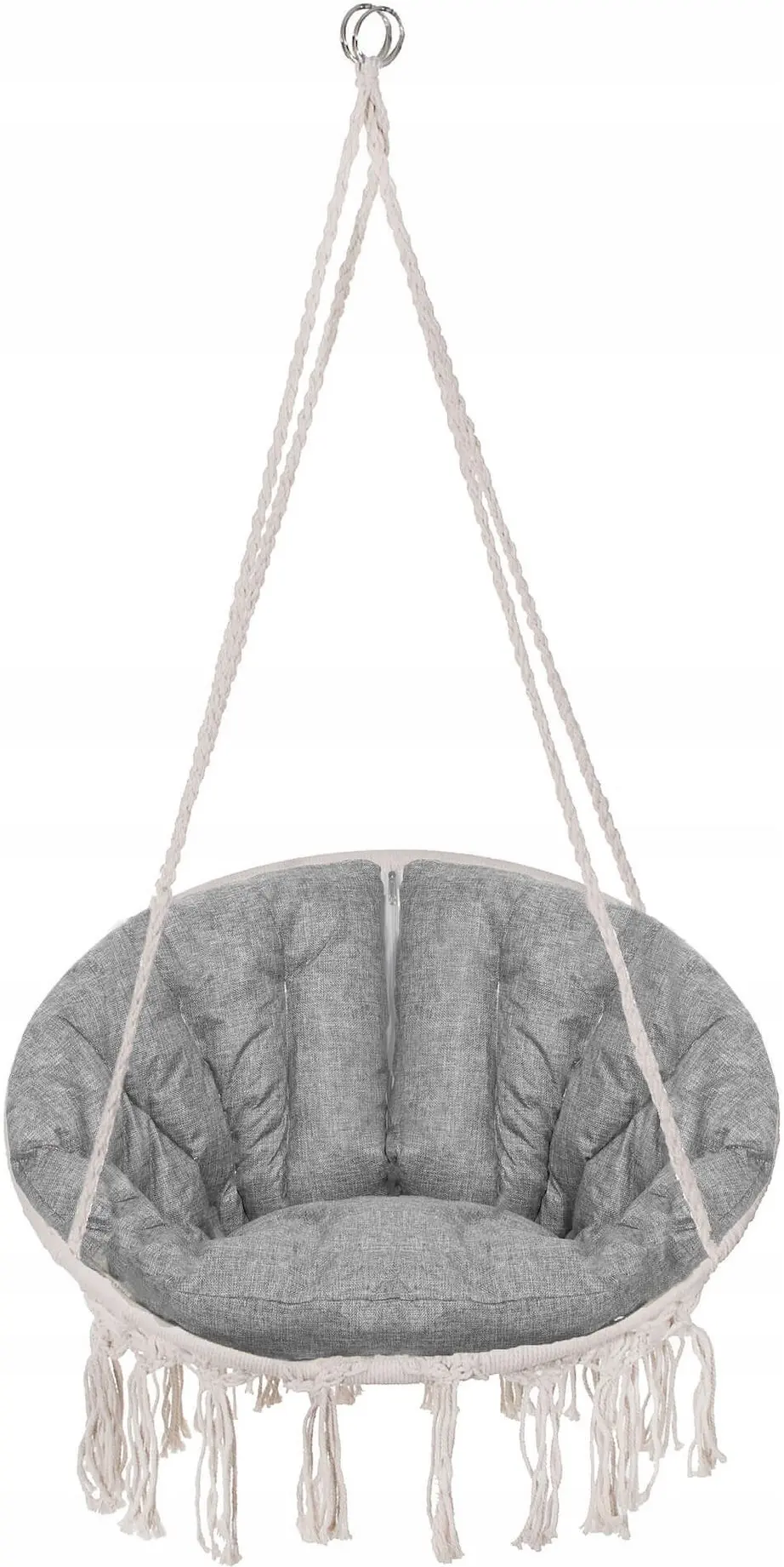 Fotoliu suspendat Springos SPR0043 (Cream/Gray) - 2