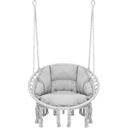 Fotoliu suspendat Springos SPR0045 (Light Gray) Thumb