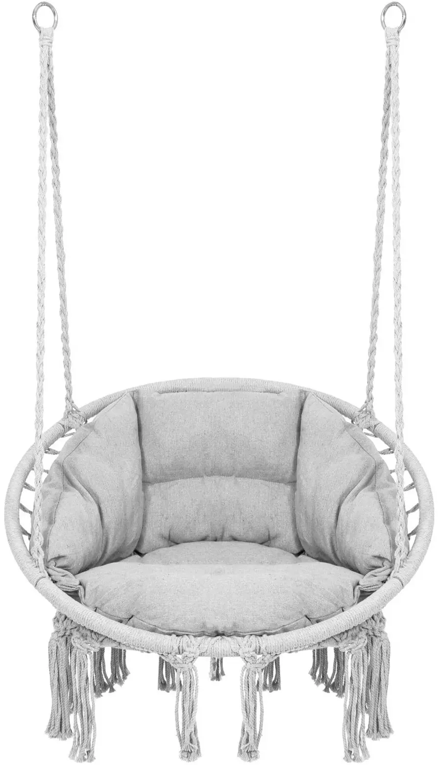 Fotoliu suspendat Springos SPR0045 (Light Gray) - 2