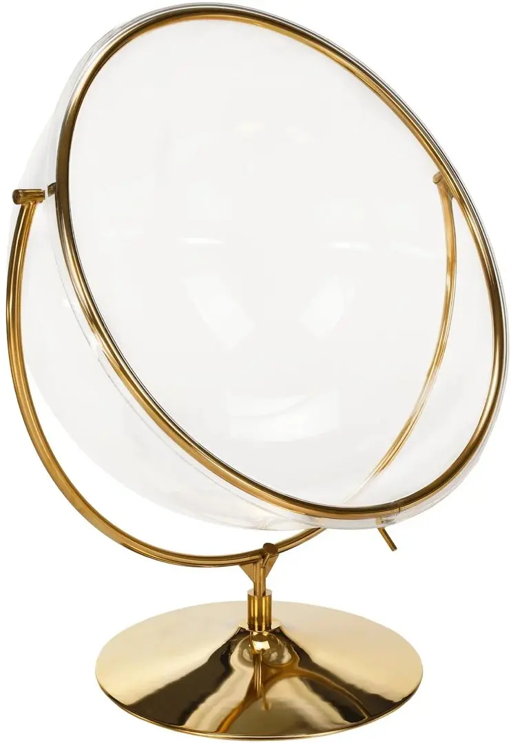 Fotoliu-cocon Tempo Kondela Bubble New Tip 2 (Transparent/Golden/Grey)