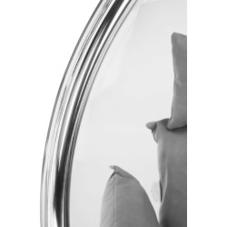 Кресло-кокон Tempo Kondela Bubble New Typ 3 (Transparent/Silver/Gray) Thumb