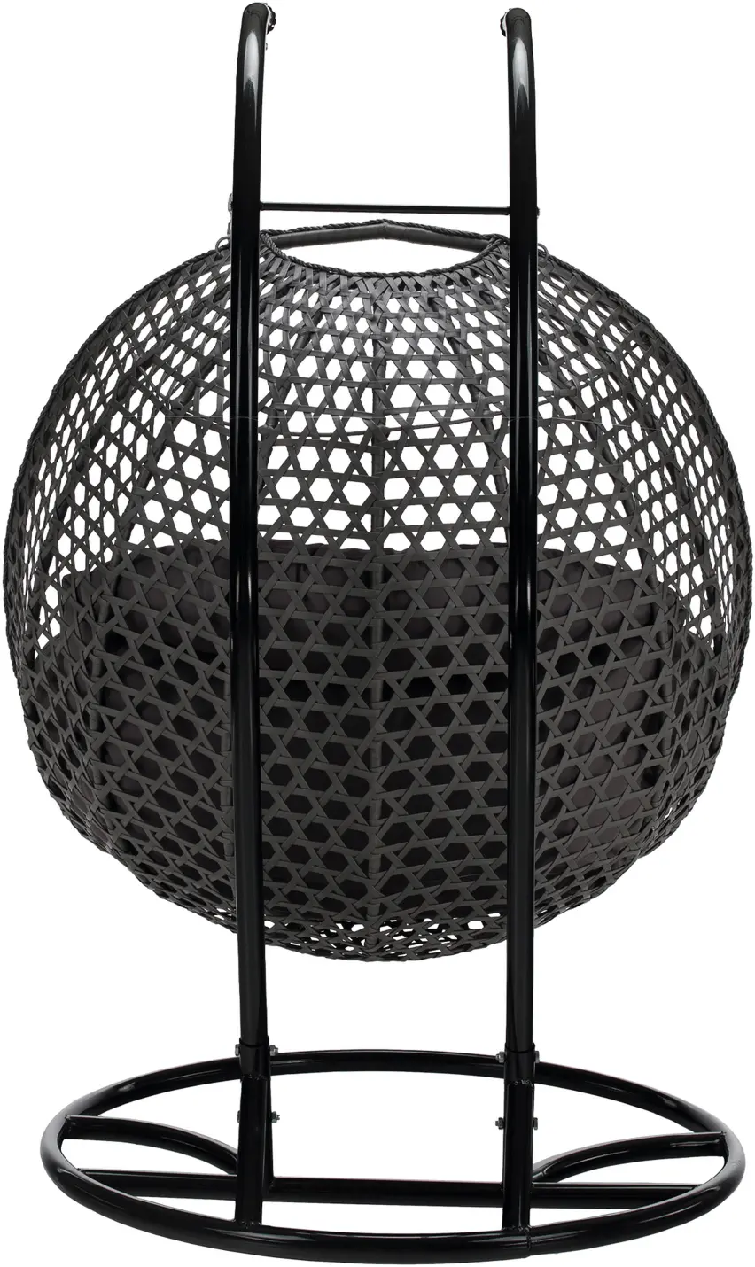 Кресло-кокон Tempo Kondela Dakan New (Black/Gray/Dark Gray)