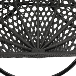 Кресло-кокон Tempo Kondela Dakan New (Black/Gray/Dark Gray) Thumb