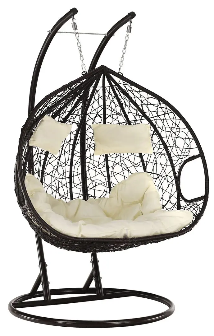 Fotoliu-cocon Tempo Kondela Dalvea 2 New (Brown/Cream)