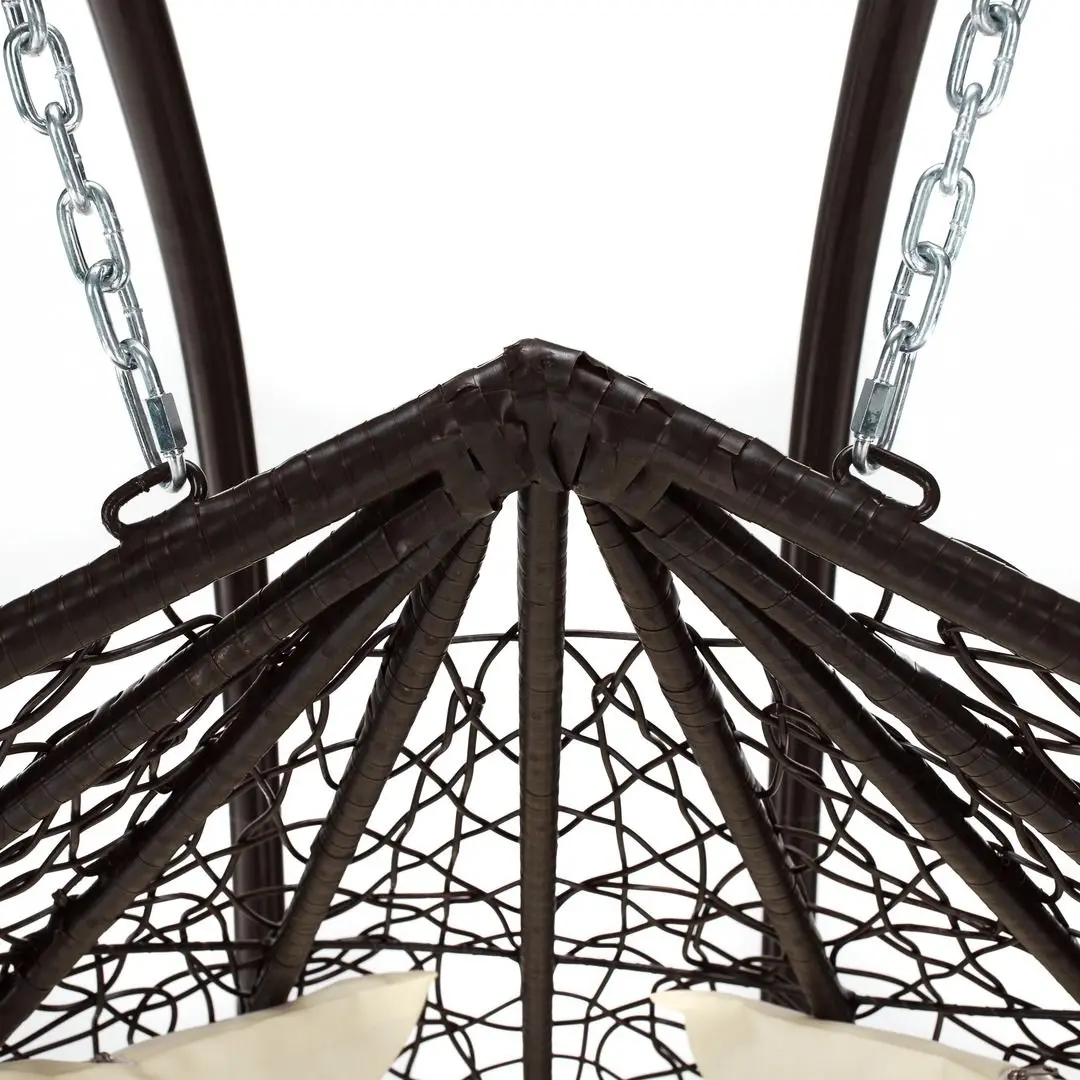 Fotoliu-cocon Tempo Kondela Dalvea 2 New (Brown/Cream)