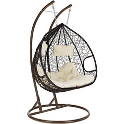 Fotoliu-cocon Tempo Kondela Dalvea 2 New (Copper/Brown/Cream) Thumb