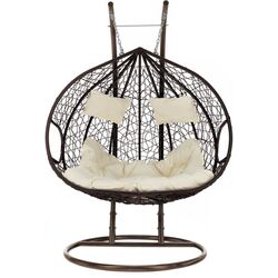 Fotoliu-cocon Tempo Kondela Dalvea 2 New (Copper/Brown/Cream) Thumb