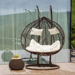 Fotoliu-cocon Tempo Kondela Dalvea 2 New (Copper/Brown/Cream)