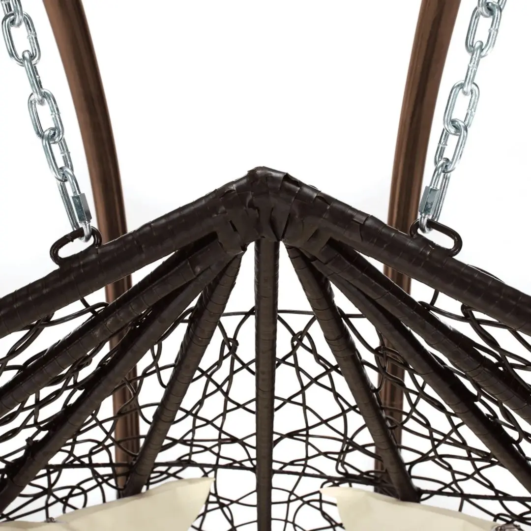 Fotoliu-cocon Tempo Kondela Dalvea 2 New (Copper/Brown/Cream)