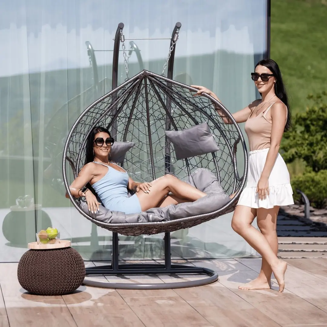 Fotoliu-cocon Tempo Kondela Dalvea 2 New (Gray)